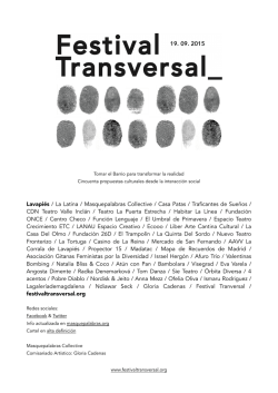 Programa - Festival Transversal