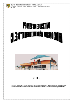 COLEGIO TENIENTE HERNAN MERINO CORREA.VALDIVIA. Pre