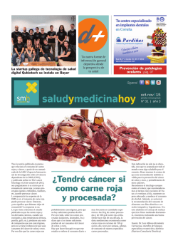 ¿Tendré cáncer si como carne roja y procesada?