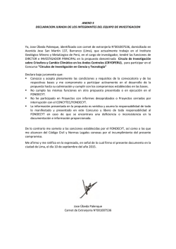ANEXO 5 DECLARACION JURADA DE LOS