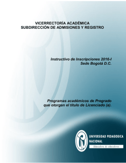 instructivo de inscripcion 2016-1