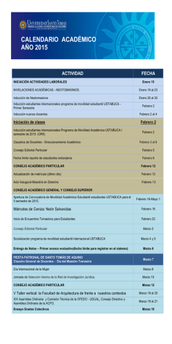 UNIVERSIDAD SANTO TOMAS