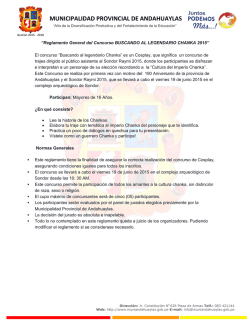 Descargar Bases  - Municipalidad Provincial de Andahuaylas