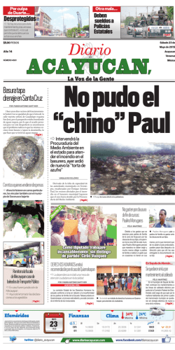 Basura tapa drenaje en Santa Cruz