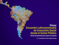 Primer Encuentro Latinoamericano de Innovación Social