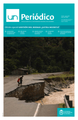 Edici&oacute;n especial Gesti&oacute;n del riesGo: &iquest;letra muerta?