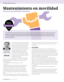 Leer artículo completo >>>Mantenimiento en movilidad