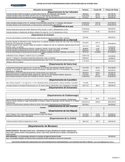 (Departamento de Morazan) (Departamento de La Libertad
