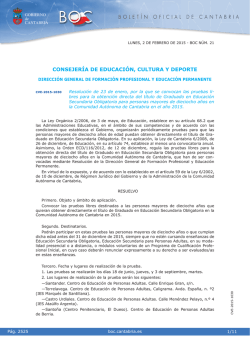Ver BOC - Gobierno de Cantabria