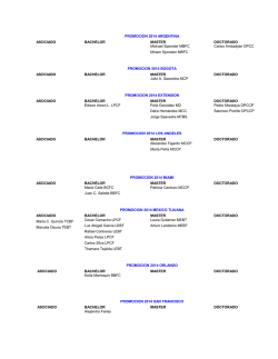 Lista de Alumnos Graduados