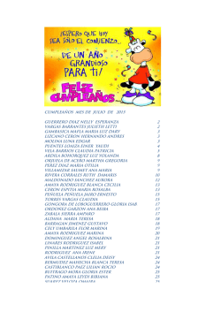 cumpleaños mes de julio de 2015 guerrero diaz nelly