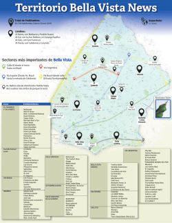Vea el mapa completo de distribución de Bella Vista News aquí