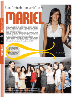 Una fiesta de &ldquo;mayor&iacute;a&rdquo; para