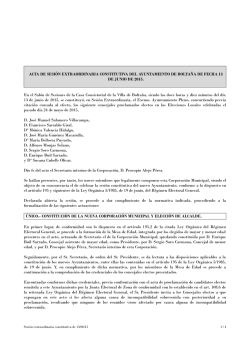 Acta sesión extraordinaria constitutiva de 13/06/15