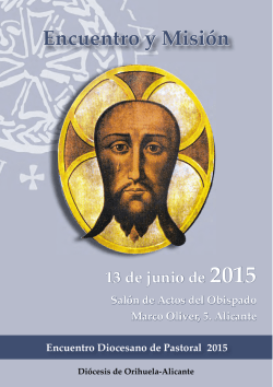 Encuentro y Misión - Diocesis Orihuela
