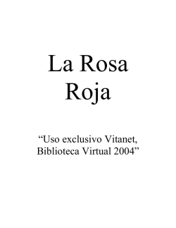 “Uso exclusivo Vitanet, Biblioteca Virtual 2004”