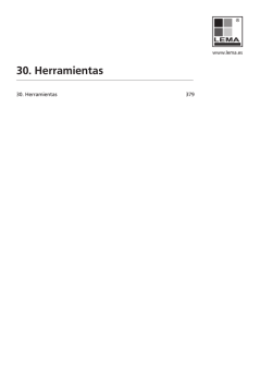 30. Herramientas