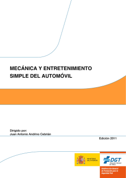 Mecánica y entretenimiento simple del automóvil