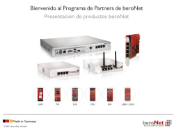 Bienvenido al Programa de Partners de beroNet
