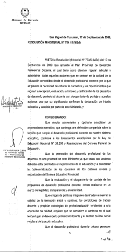 MEd - Ministerio de Educaci&oacute;n de la Provincia de Tucum&aacute;n