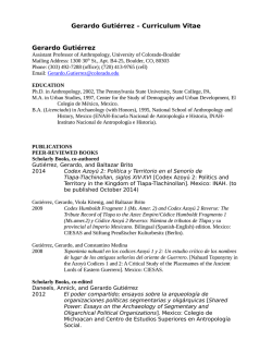 Curriculum Vitae - VIVO CU-Boulder