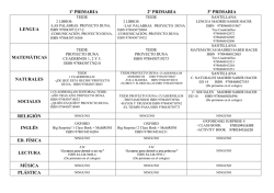 libros 1º y2º curso 15-16