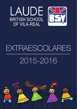 EXTRAESCOLARES 2015-2016