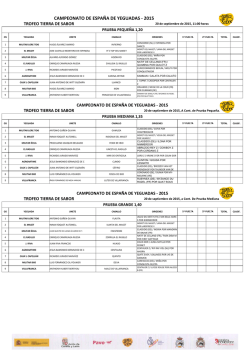 campeonato de españa de yeguadas - 2015