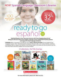 NEW! Spanish Language Classroom Libraries
