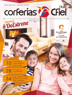 Revista Cfiel - Feria del Hogar