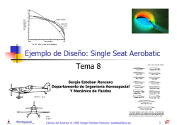 Tema 19: Ejemplo - Área de Ingeniería Aeroespacial
