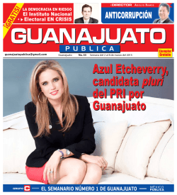 Azul Etcheverry, candidata pluri del PRI por Guanajuato Azul
