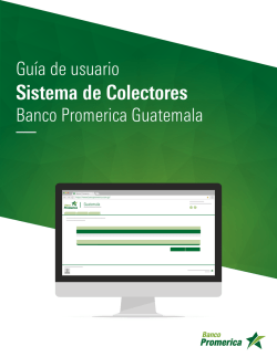 Sistema de Colectores - Banco Promerica Guatemala