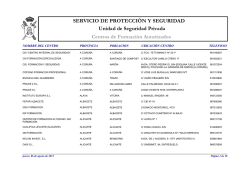 Centros de Formación Autorizados 6-8-15