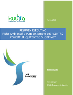 CENTRO COMERCIAL QUICENTRO SHOPPING