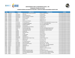 Davivienda - Jovenes en Acci&oacute;n
