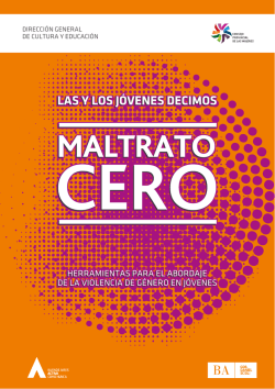 LAS Y LOS JÓVENES DECIMOS LAS Y LOS