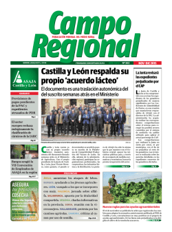 Castilla y Le&oacute;n respalda su propio `acuerdo l&aacute;cteo`