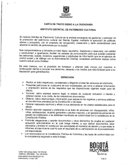 CARTA DE TRATO DIGNO A LA CIUDADANÍA INSTITUTO