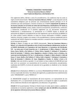 Arma tus Vacaciones