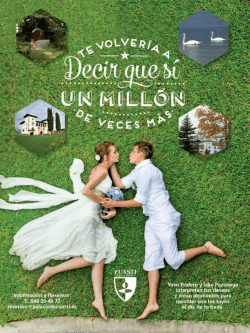 Ver catálogo bodas - Restaurante Palacio de Zuasti