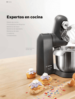Expertos en cocina
