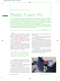 Plastic Fusión Pro