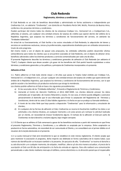 Reglamento - Club Redondo