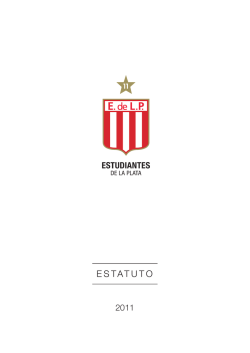 Descargar estatuto - Estudiantes de La Plata