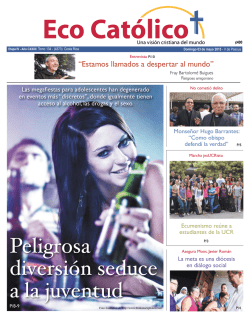 Peligrosa diversión seduce a la juventud