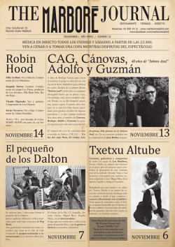 Robin Hood CAG, Cánovas, Adolfo y Guzmán Txetxu Altube