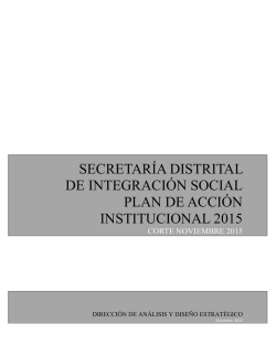 Informe Plan Estratégico Institucional