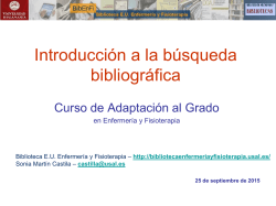 Presentación PDF - Bibliotecas Universidad de Salamanca