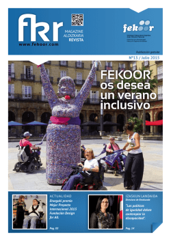 Fekoor os desea un verano inclusivo